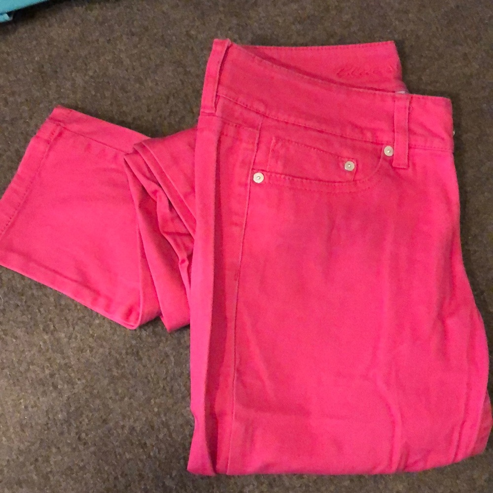 Pink Stretchy Jeans